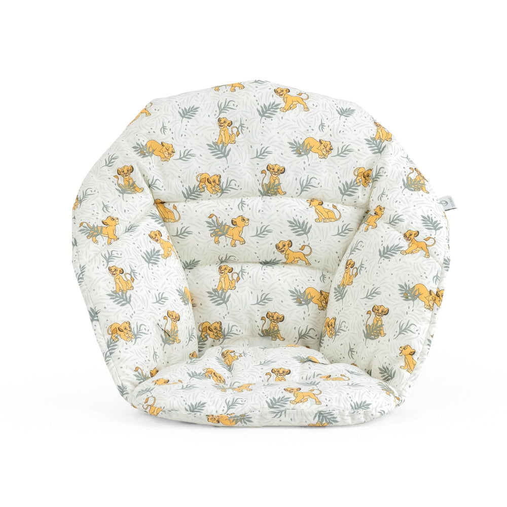 Stokke Clikk Cushion Disney Lion King Jungle front view with added support for early sitters