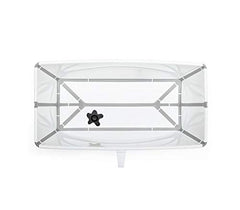 Stokke Flexi Bath X-Large in travel-ready setup with compact profile.