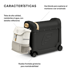 Stokke JetKids Crew BackPack extended for growing children with safety features