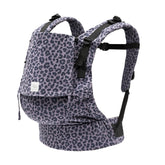 Stokke Limas Carrier Flex Leopard Lilac front carry ergonomic support