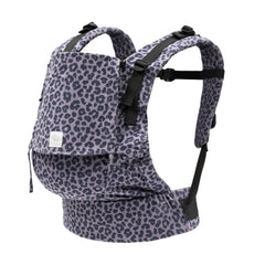 Stokke Limas Carrier Flex Leopard Lilac front carry ergonomic support