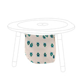Stokke MuTable rockets cotton bag keeps toys organized during play