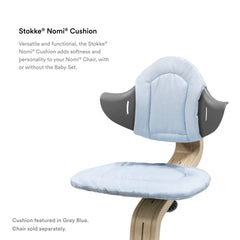 Close-up of Mickey detail on Stokke Nomi cushion for playful décor