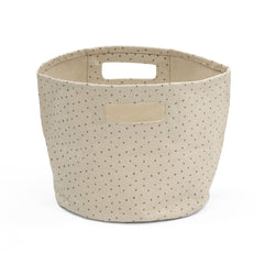 Stokke Sleepi shelf basket stores diapers within easy reach