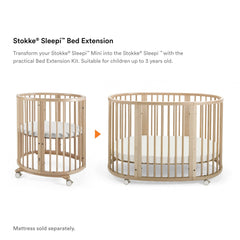 Stokke Sleepi Bed Extension V2 assembly guide supports a quick upgrade
