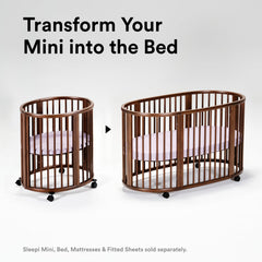 Stokke Sleepi Bed Extension V3 parts laid out for upgrading.