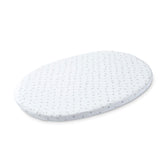 Stokke Sleepi Mini Grey Dotty fitted sheet, soft organic cotton for gentle nights