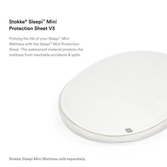 Stokke Sleepi Mini Protection Sheet V3 compatibility with Sleepi Mini V2 and Mattress V3.