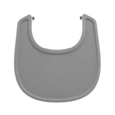Stokke Tray for Nomi Grey mounts securely on the Nomi Baby Set for shared meals