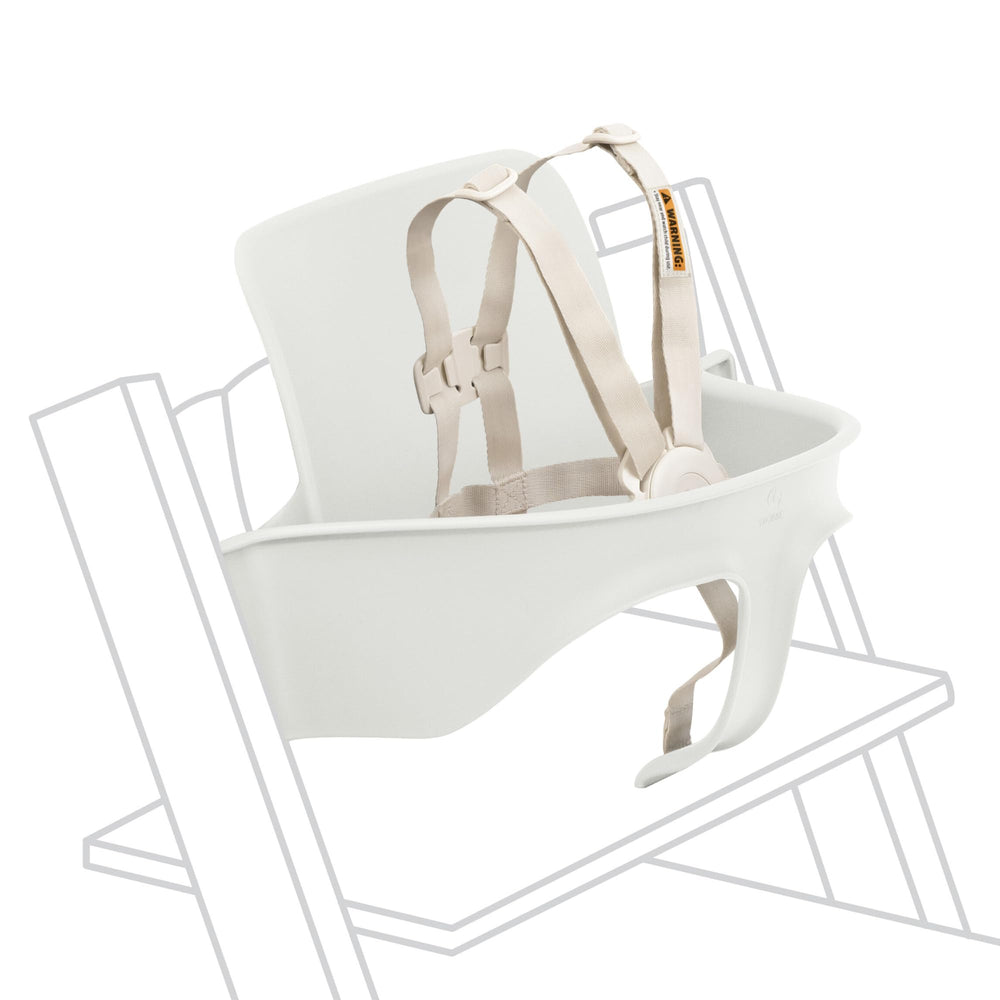 Stokke Tripp Trapp Baby Set 2 backrest offers secure support for growing children.