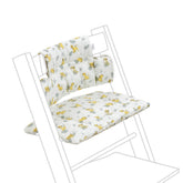 Stokke Tripp Trapp cushion with Lion King Jungle pattern for cozy seating.
