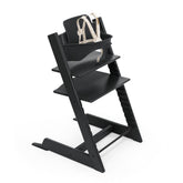 Stokke Tripp Trapp High Chair 2 Black front view showing compact, family-friendly design.