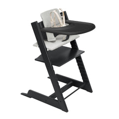 Stokke Tripp Trapp High Chair 2 black enables family dining from infancy.