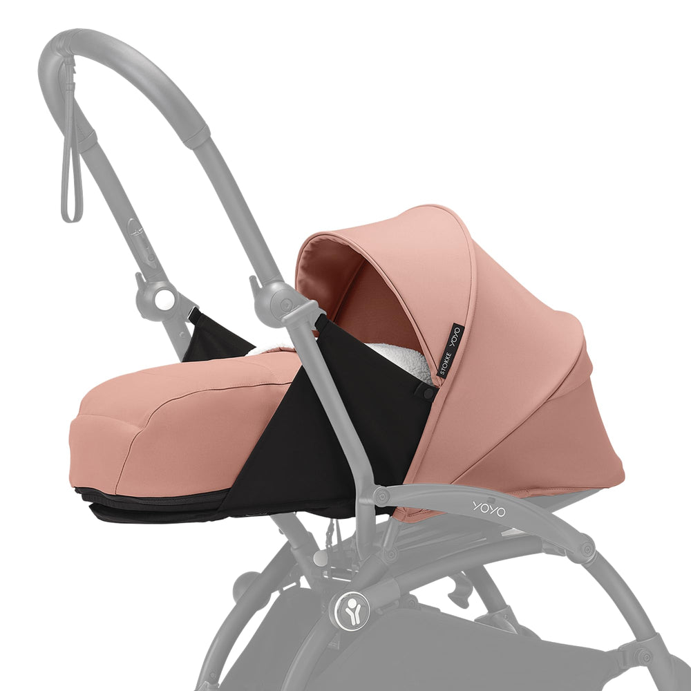 Stokke YOYO 0+ newborn pack mattress offering soft flat support for early days