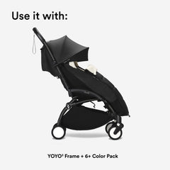 Bottom opening provides anti-dirt protection while keeping baby cozy