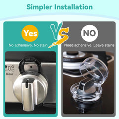 Stove Stoppaz baby-proof kitchen use protects little hands.