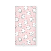 Streeyiu cats baby crib sheet pink fits standard crib securely for comfy sleep