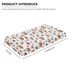 Streeyiu soft polyester crib sheet provides gentle touch for peaceful sleep.