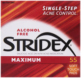 Stridex Maximum Strength front view for daily cleansing