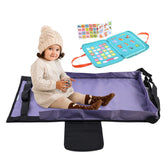 STYLENHOME Airplane Seat Extender for Kids adds space for comfort