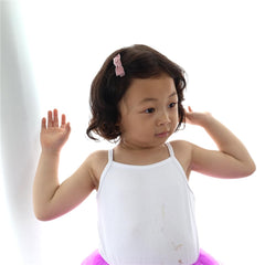 Sugarmelon 2-inch velvet bow clip adds cute detail for daily wear.