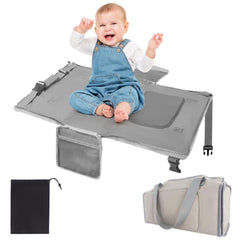 Sukubiui toddler airplane bed with non-slip base for secure seating during flights