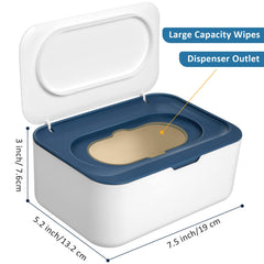 Sumind wipes dispenser open lid showing clear internal view