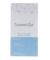 Summer's Eve X Cleansing Twin 9oz bottle front view showing easy-hold design for daily cleansing