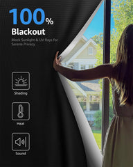 Sumobaby curtain with upgraded hook and loop tapes enabling drill-free installation