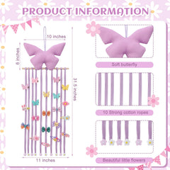 Suncalla bow organizer wall hanging saves desk space and displays favorites
