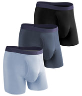 SUNCHIRI men's incontinence underwear with front absorbent area for light leakage protection