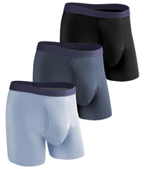 SUNCHIRI men's incontinence underwear with front absorbent area for light leakage protection