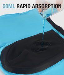 SUNCHIRI waistband detail shows soft stretch for flexible, comfortable fit.