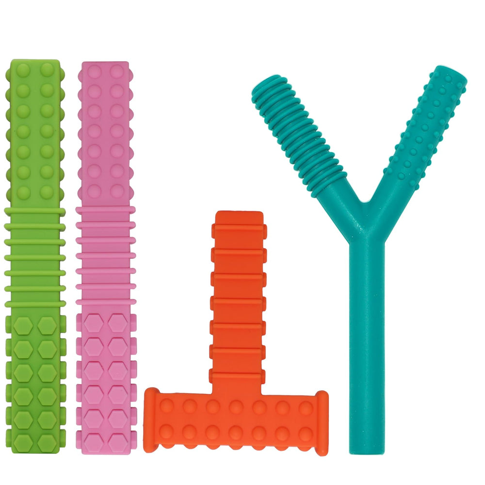 SunCore Direct sensory chew tubes front view promoting calm focus and exploration.