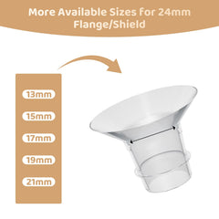 Suniceme 24mm to 21mm shield conversion enables flexible use across brands