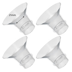 Suniceme flange inserts 21mm fit provide a snug 21mm tunnel for comfortable pumping