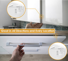 Suniry universal-fit locks protect drawers and doors without damaging furniture.