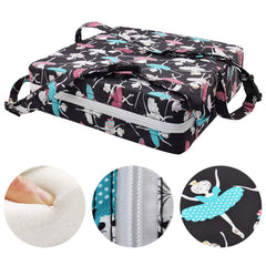 Sunmall Dance Girl booster seat removable cover, easy to wash.