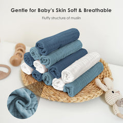 Sunny zzzZZ durable muslin fabric stays soft after repeated washes.