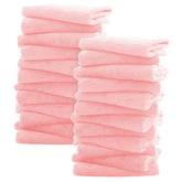 Sunny zzzZZ ultra-soft coral fleece baby washcloths for gentle cleansing