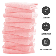 Sunny zzzZZ non-pilling, fast-drying washcloths for daily use