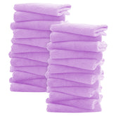 Sunny zzzZZ ultra-soft washcloths; plush coral fleece for delicate baby skin.