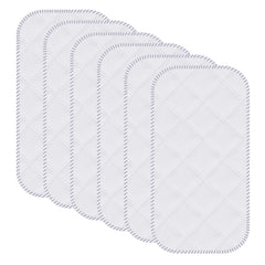 Sunny zzzZZ changing pad liners flat lay show six-pack durable protection.