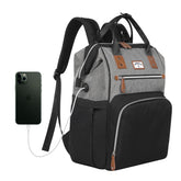 SUPROMOMI diaper bag backpack with large capacity for on-the-go families