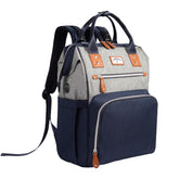 SUPROMOMI diaper bag backpack overview highlighting spacious compartments for baby essentials.