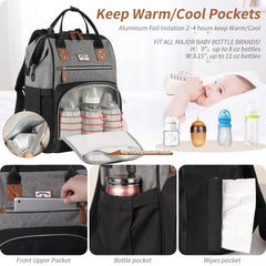 Soft-strap design on SUPROMOMI backpack for comfortable all-day wear