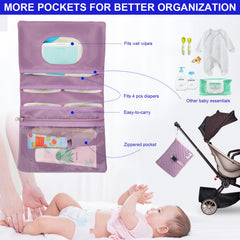 SUPROMOMI Diaper Bag Tote offers 15 pockets for quick item access.
