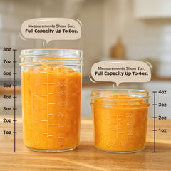 Sursip 12-pack baby-food containers arranged for meal prep and organization