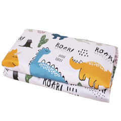 Suyfhdc nap mat cover with dinosaur pattern for cheerful preschool nap times