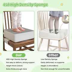 Svkipibe booster seat detachable design enables versatile indoor or outdoor use.
